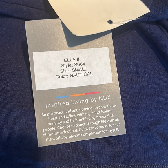 *BLUE* NWT, NUX, Womens, Revive Active LS Turtle Cowl Neck Top, Thumbholes - Picture 8 of 8